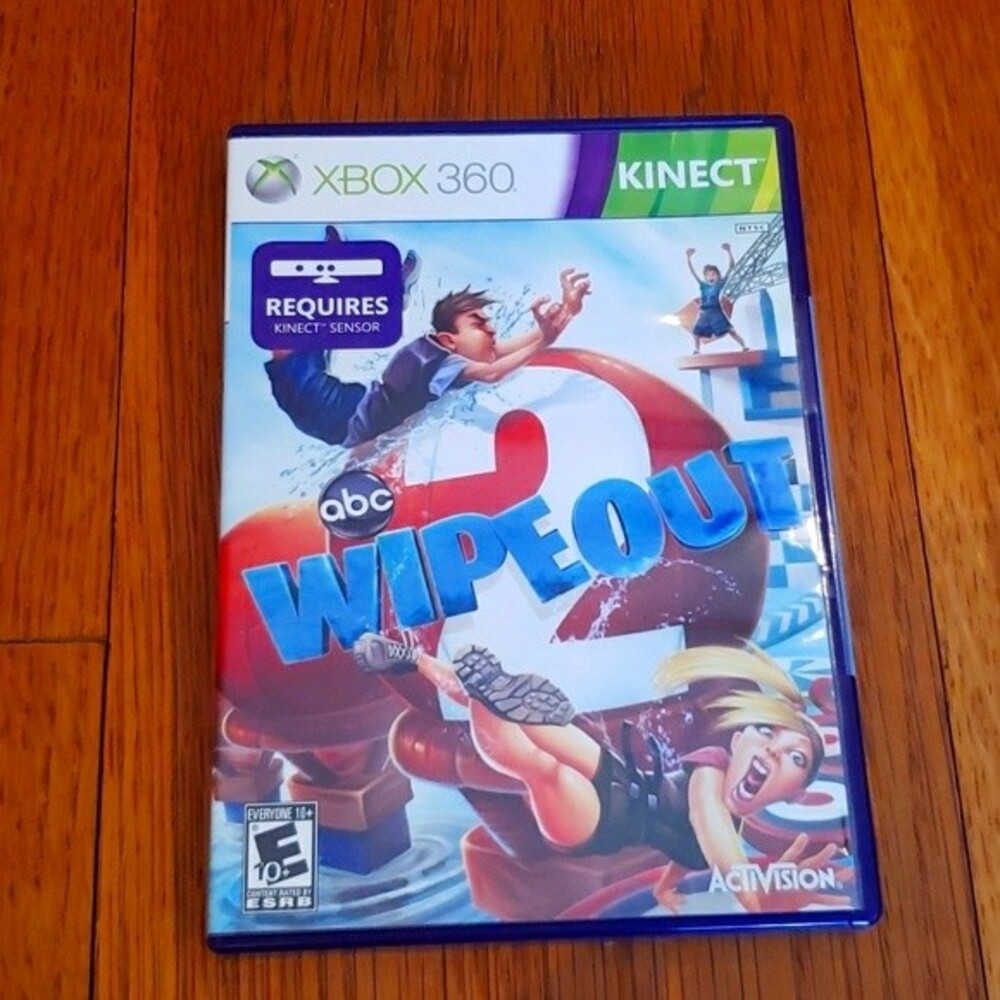 NEW XBOX 360 Kinect WIPEOUT Game